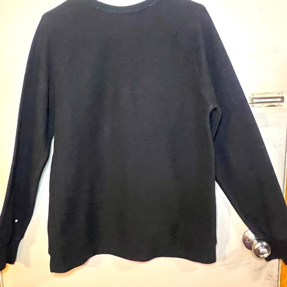 326 Goodfellow & Co Black Unisex Thermal Top​ - Picture 2 of 3